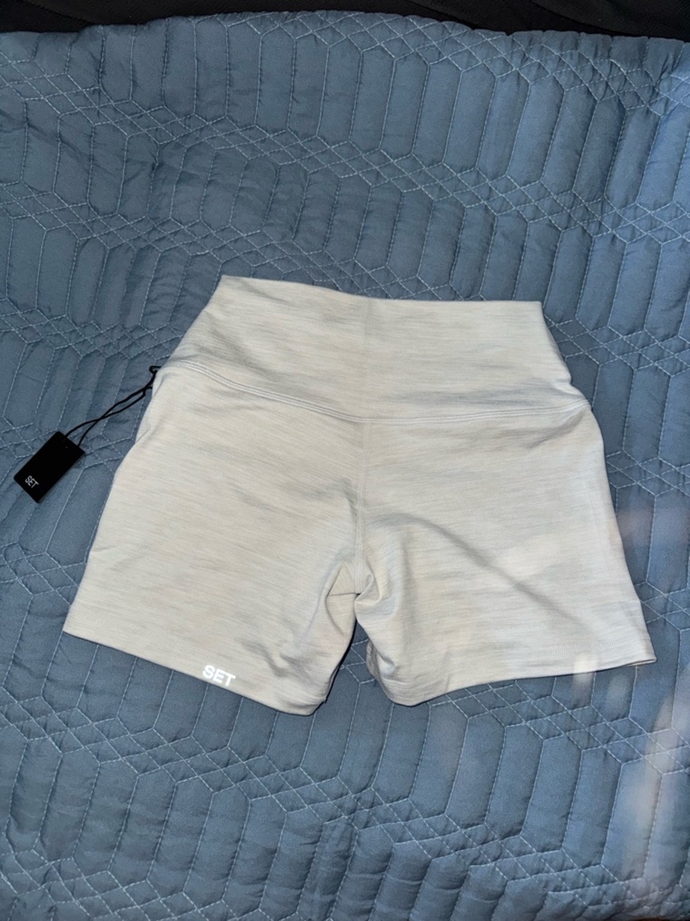 SET Active Shorts in Heather Grey - SMALL